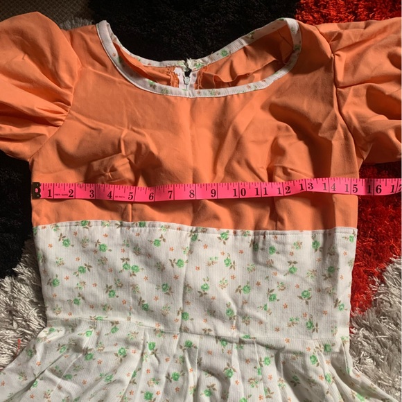 1970s Handmade Cottage Core dress - Picture 3 of 5